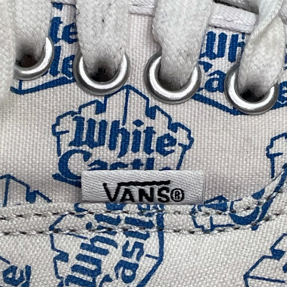 Supreme Vans White Castle Mens Size 10 Lace up Sneakers Shoes - Picture 3 of 13